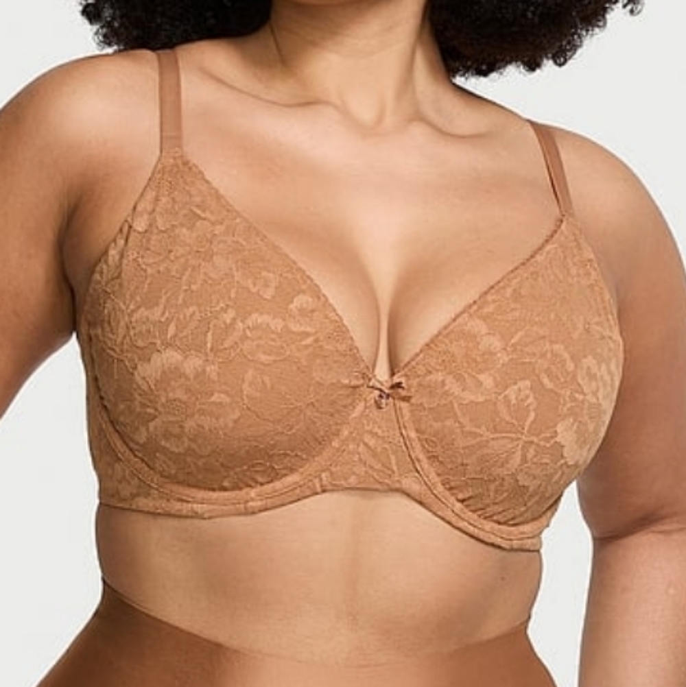 Elegant Lace Victorias Secret Body Invisible Lift Bra 36G DDDD - Picture 2 of 4